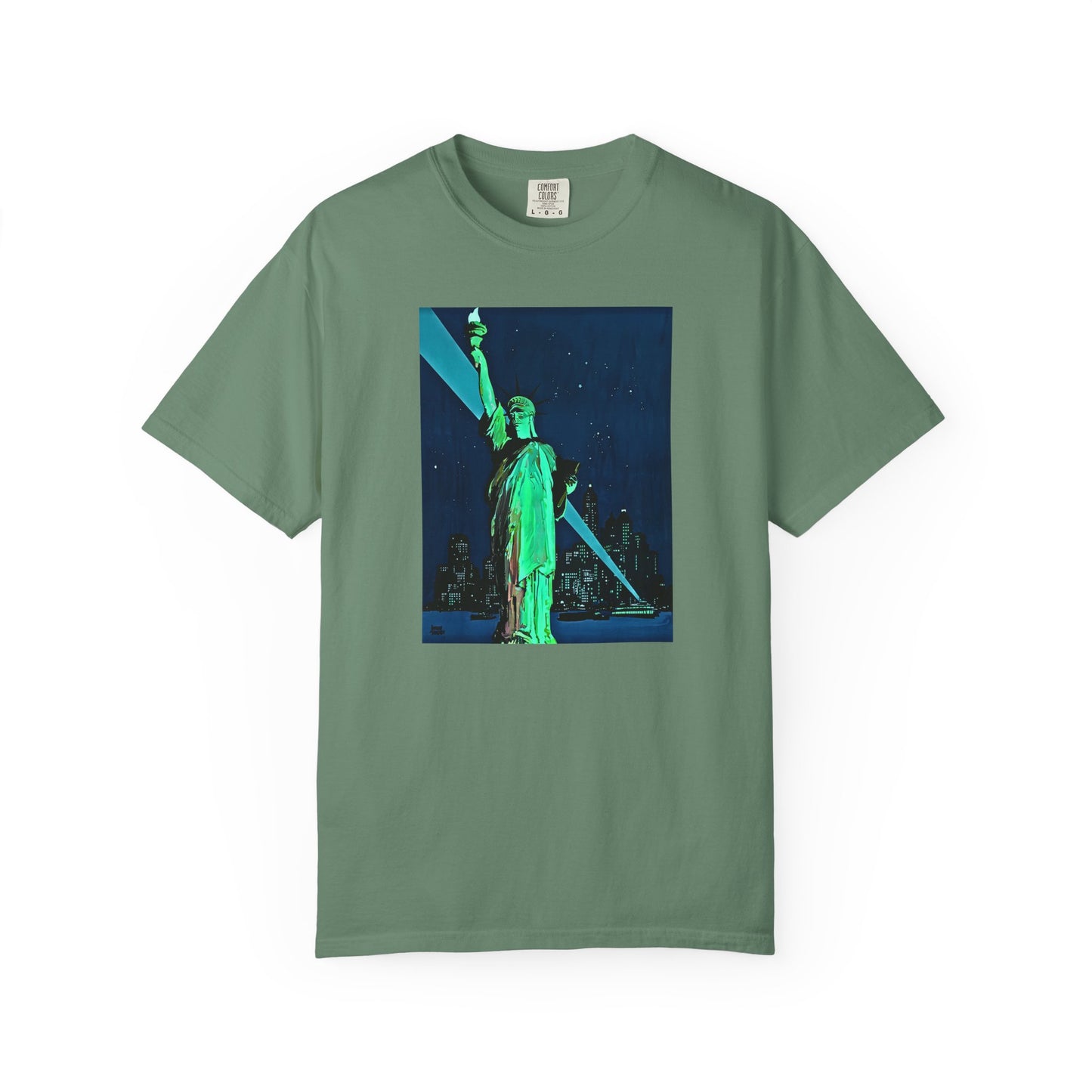 "Lady Liberty" Cool Tee | Stylish & comfortable with cool tee design for men & women.