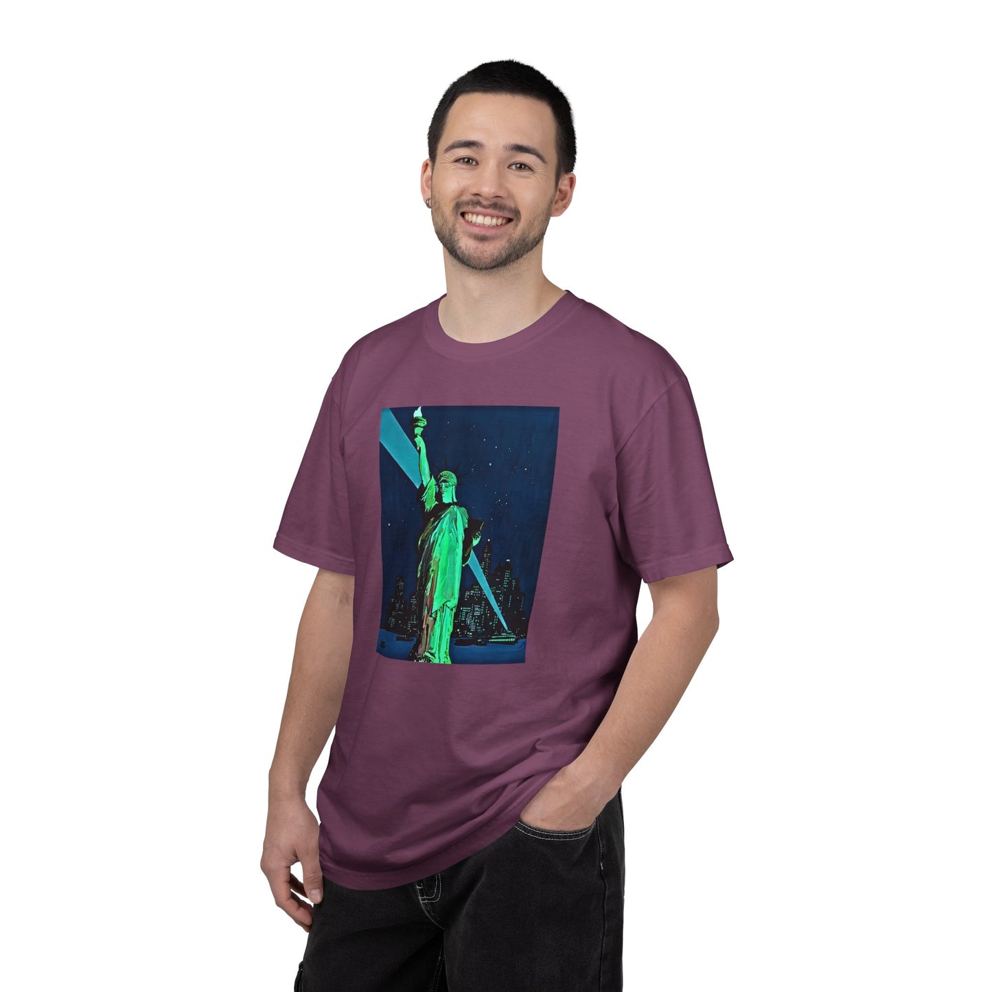 "Lady Liberty" Cool Tee | Stylish & comfortable with cool tee design for men & women.