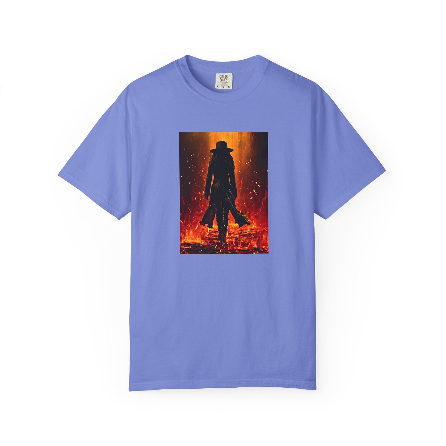 "Girl on Fire" Cool Tee | Stylish & comfortable with cool tee design for men & women.