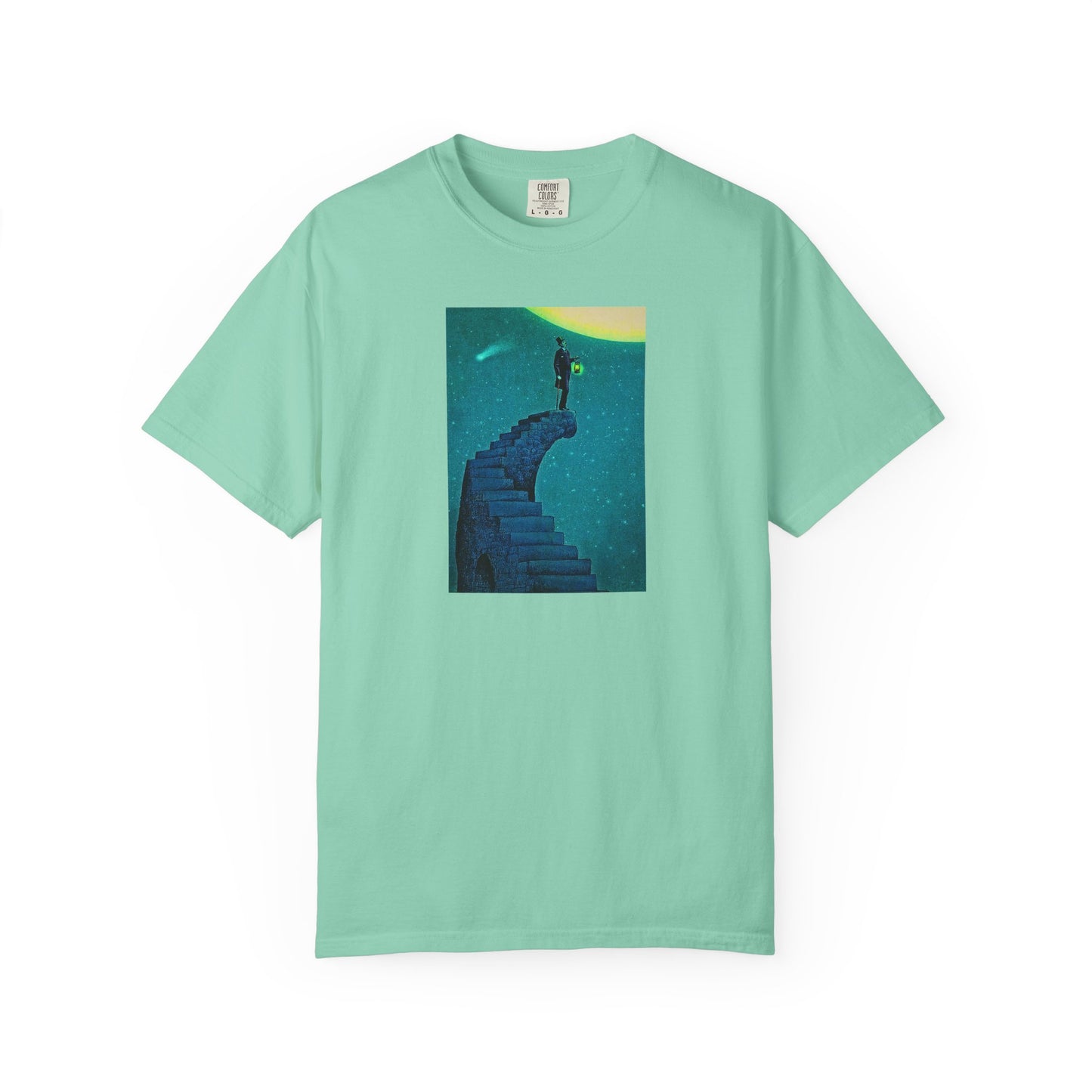 "Stairway to the Moon" | Stylish & comfortable with cool tee design for men & women.