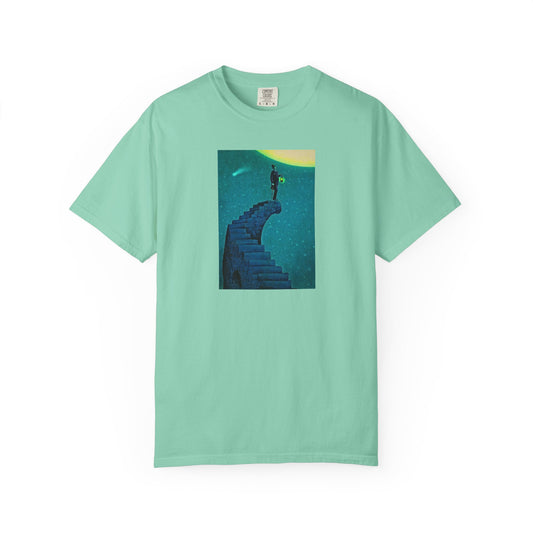 "Stairway to the Moon" | Stylish & comfortable with cool tee design for men & women.