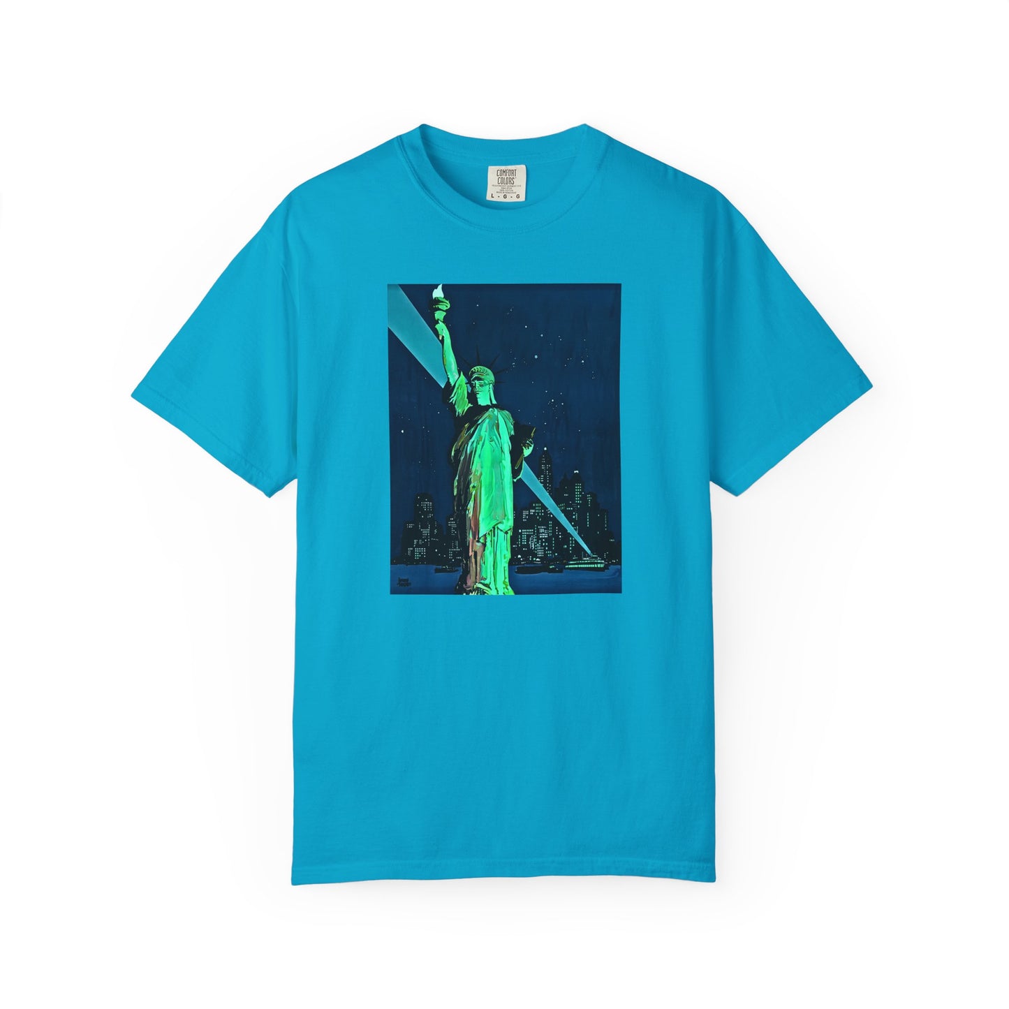 "Lady Liberty" Cool Tee | Stylish & comfortable with cool tee design for men & women.