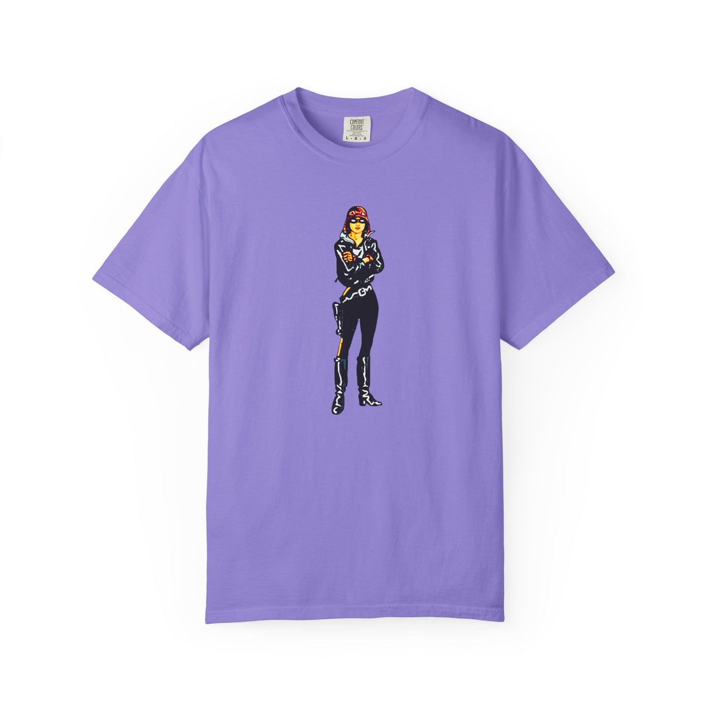 "Biker Girl Cop" Cool Tee Design | Stylish & comfortable with cool tee design for men & women.