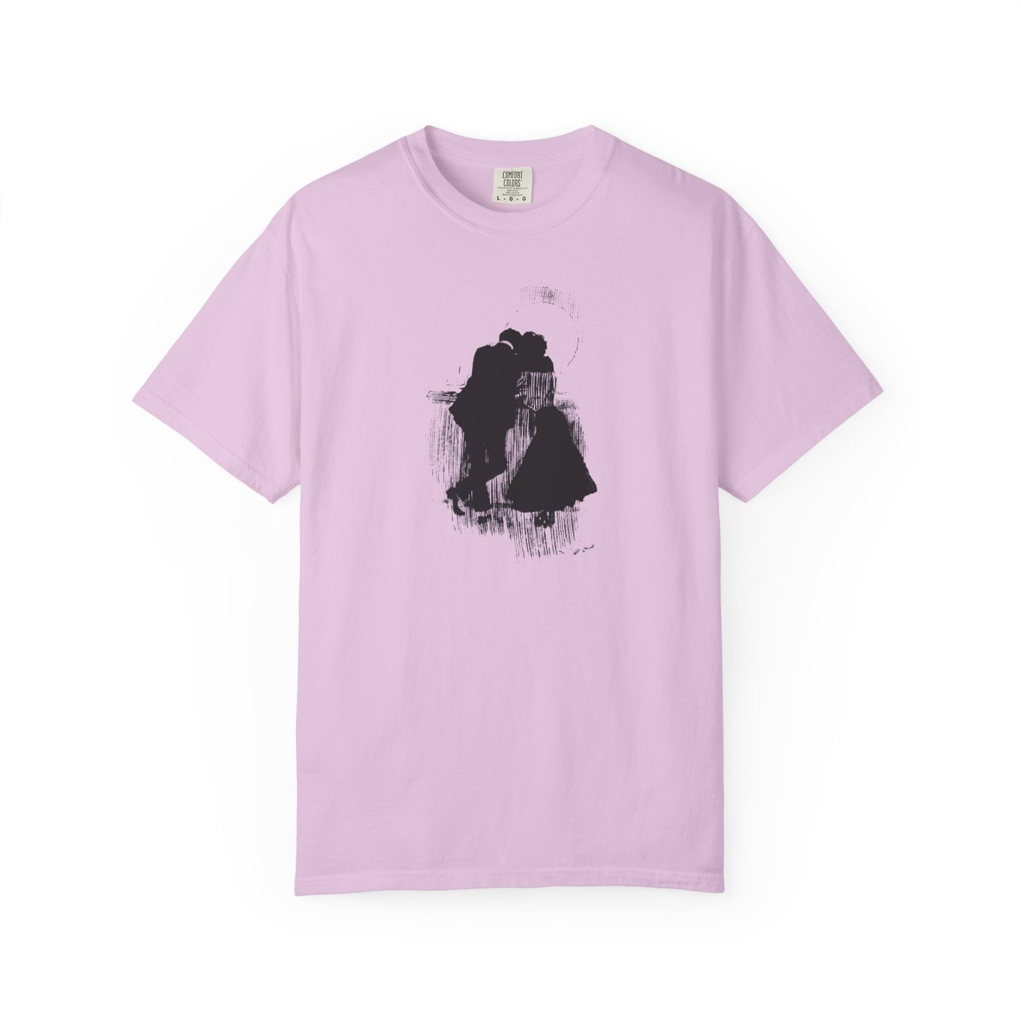 "Lovers on the Deck - Dusk Silhouette"|Tee Design   Stylish & comfortable with cool tee design for men & women.