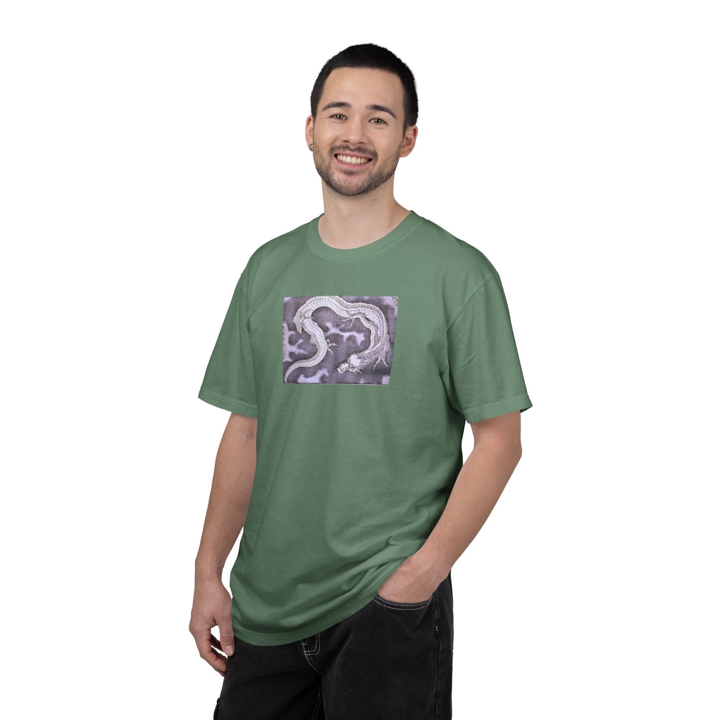 "Grey Dragon" tee | Stylish & comfortable with cool tee design for men & women.