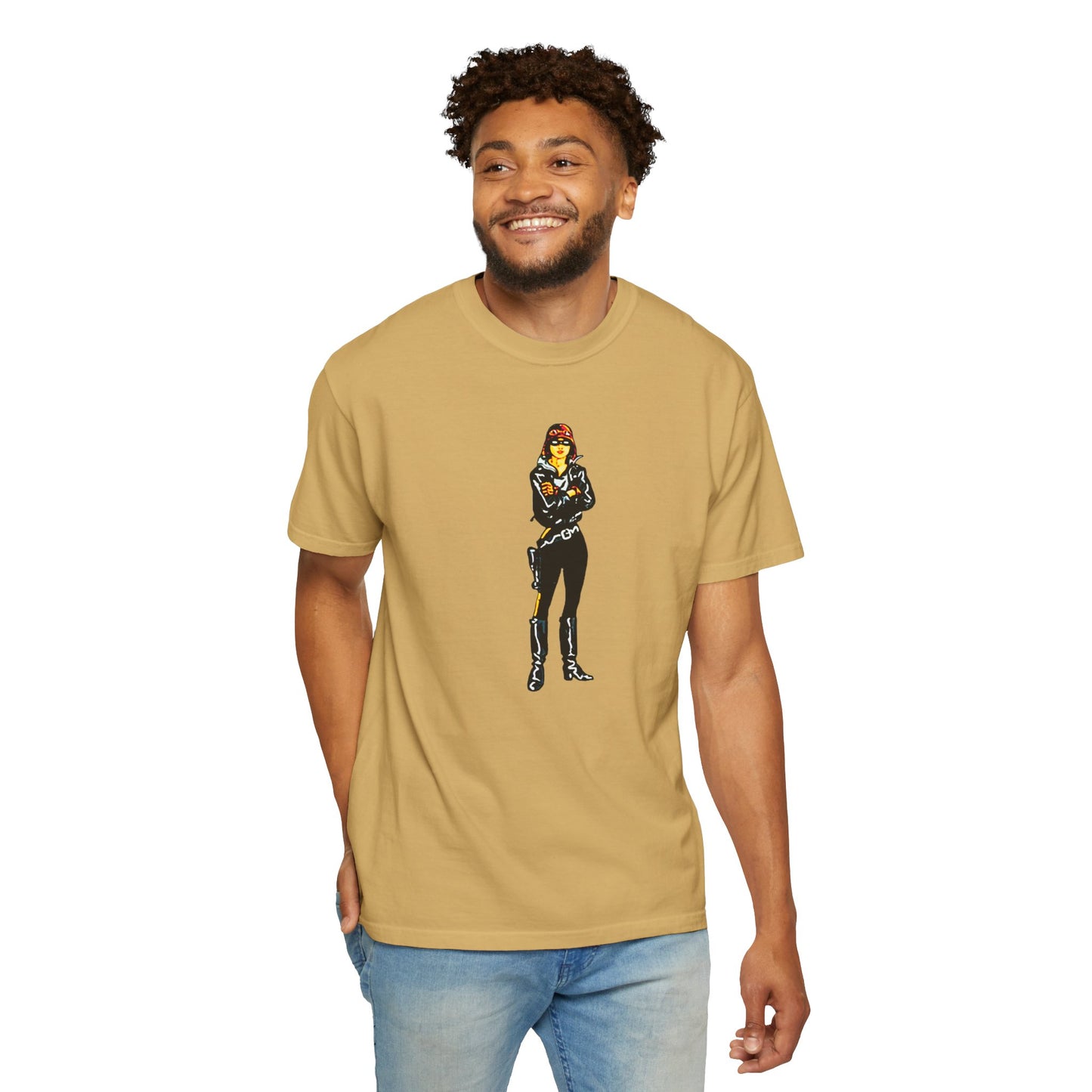 "Biker Girl Cop" Cool Tee Design | Stylish & comfortable with cool tee design for men & women.