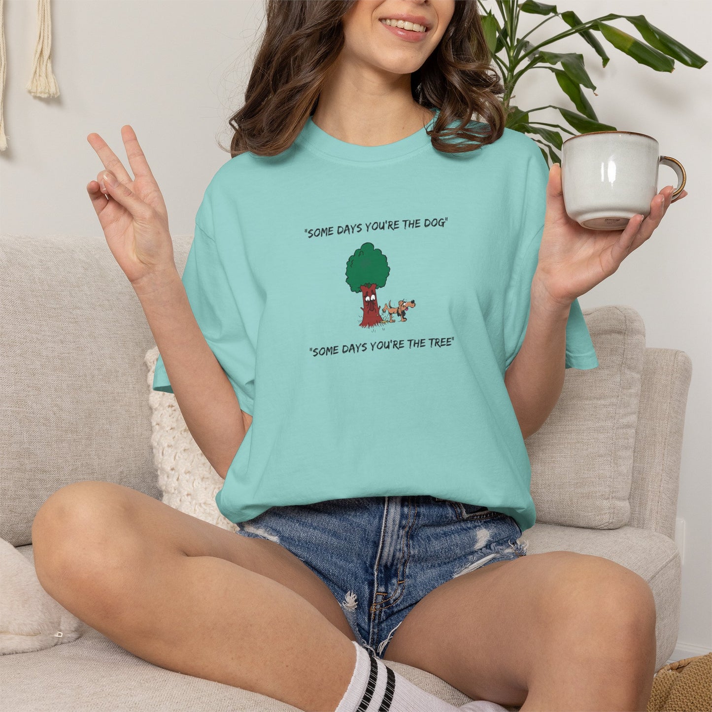 "Some Days" Light Tee  | Stylish & comfortable with cool tee design for men & women.