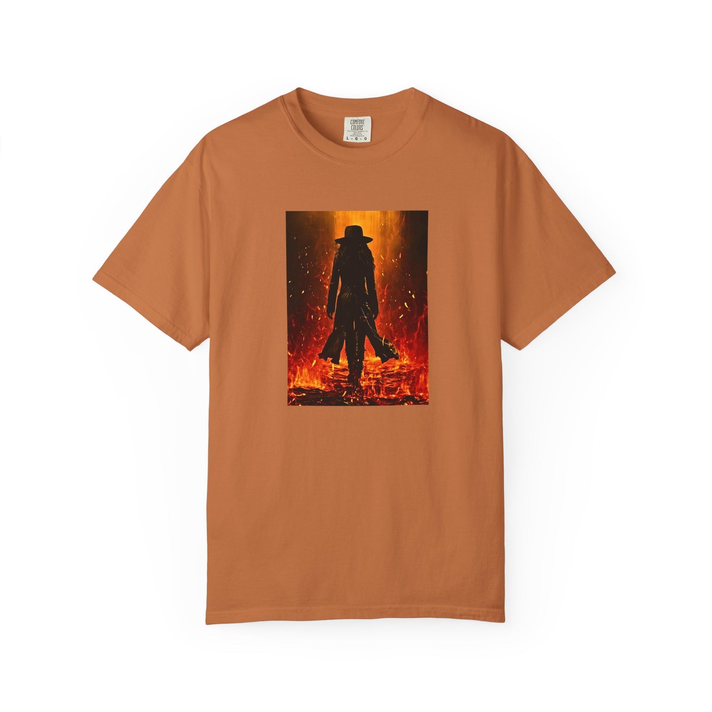 "Girl on Fire" Cool Tee | Stylish & comfortable with cool tee design for men & women.