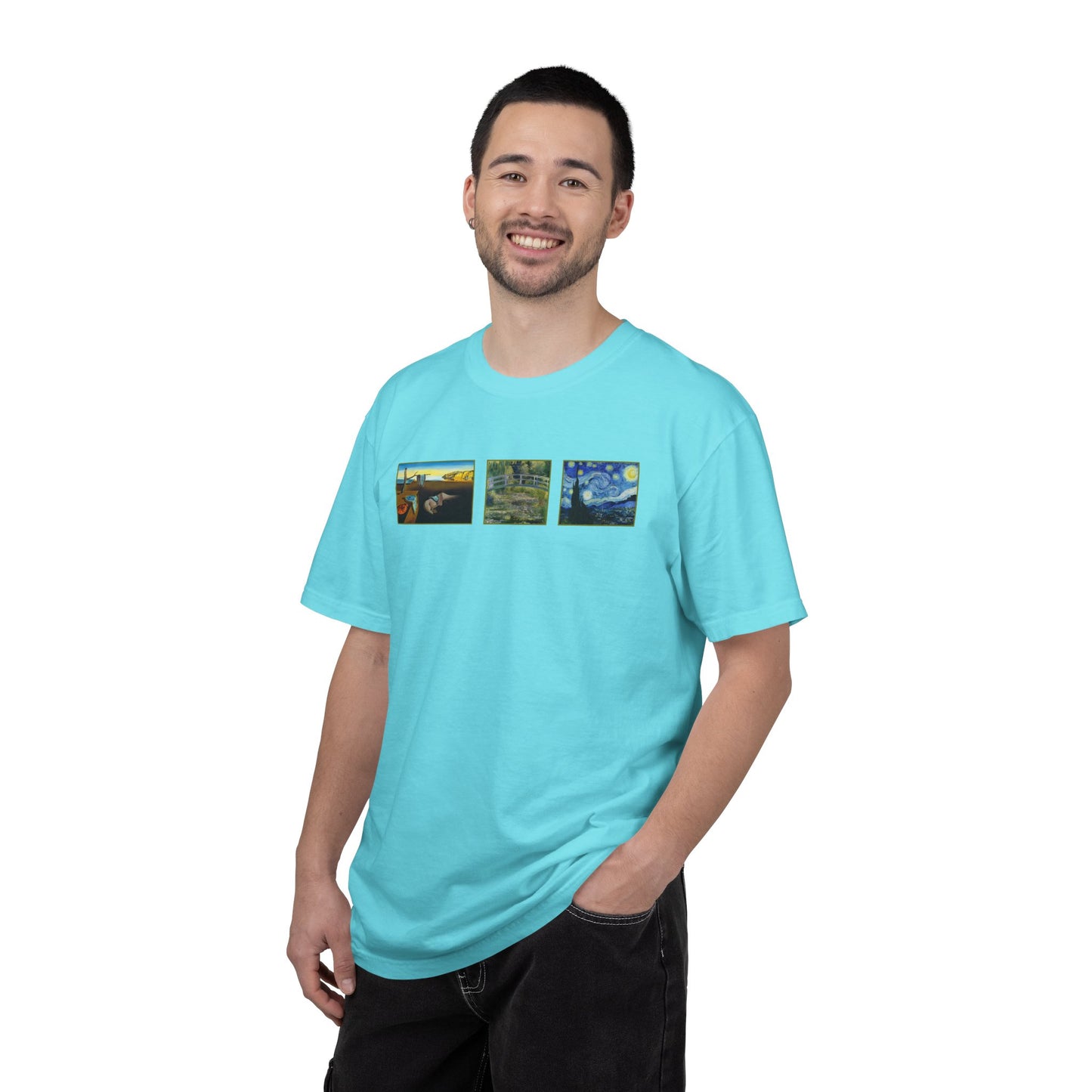 "Trio of Masters" Tee Design | Stylish & comfortable with cool tee design for men & women.