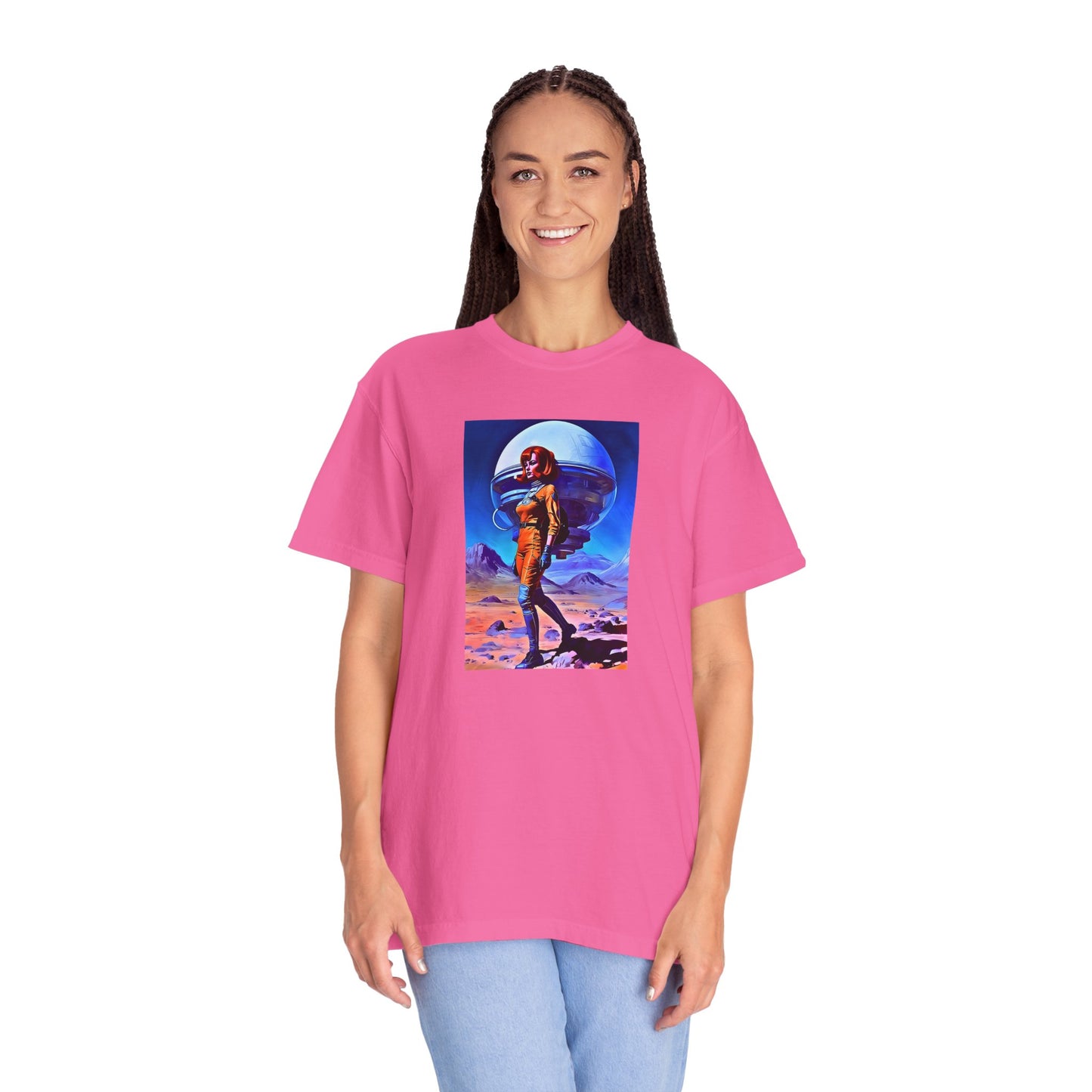 "Space Girl" Cool Tee | Stylish & comfortable with cool tee design for men & women.