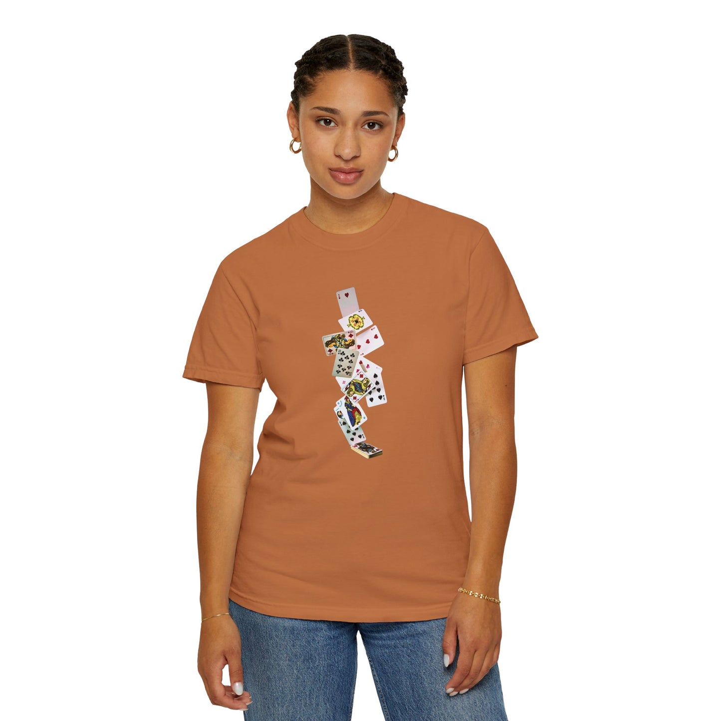 "Cards Anyone ?" Design on Tee | Stylish & comfortable with cool tee design for men & women.