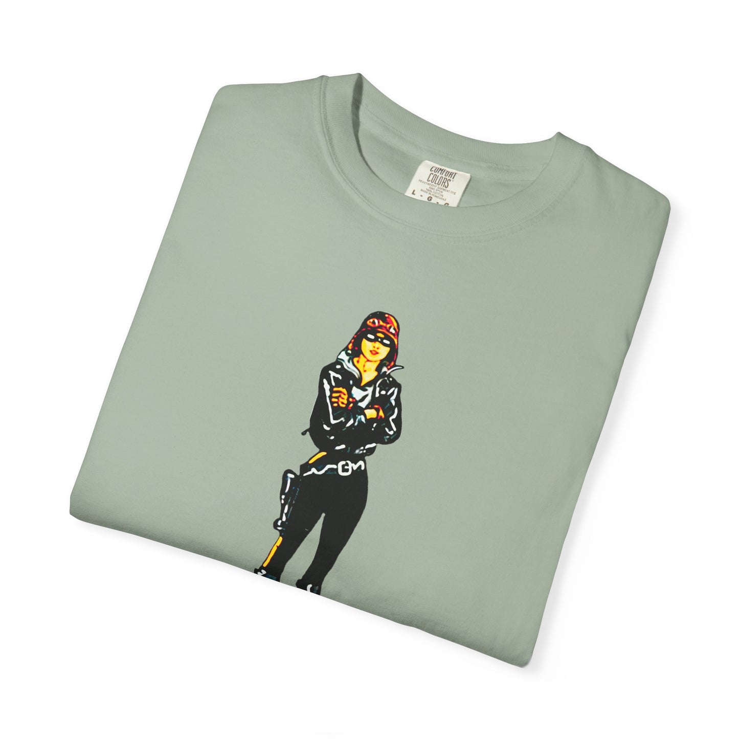 "Biker Girl Cop" Cool Tee Design | Stylish & comfortable with cool tee design for men & women.