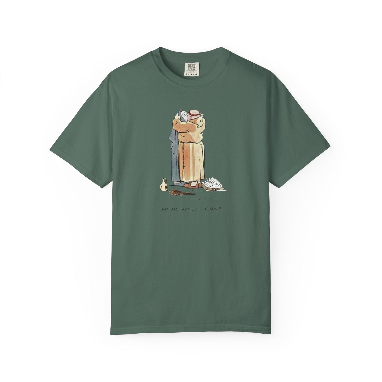 "Love Conquers All" tee | Stylish & comfortable with cool tee design for men & women.