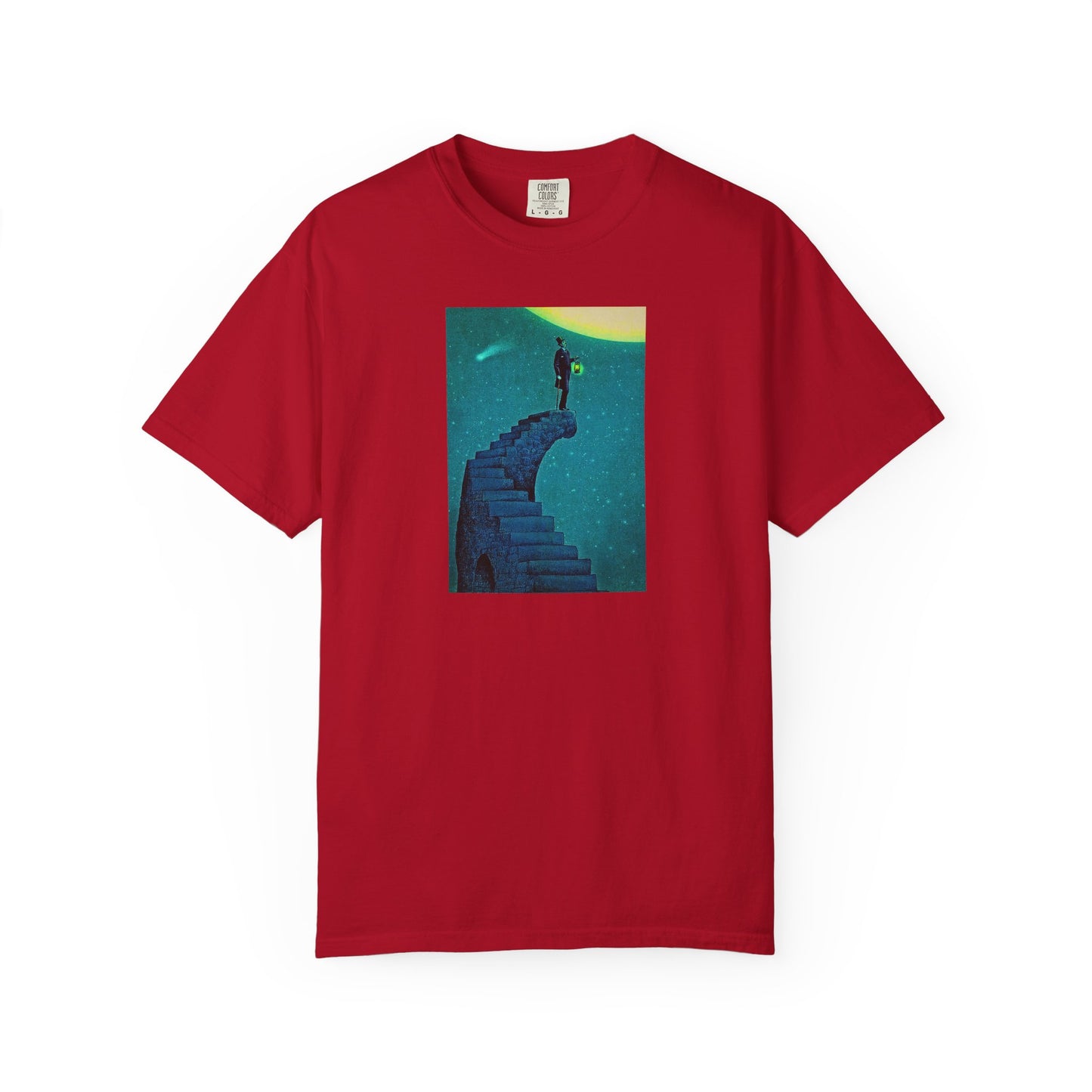 "Stairway to the Moon" | Stylish & comfortable with cool tee design for men & women.