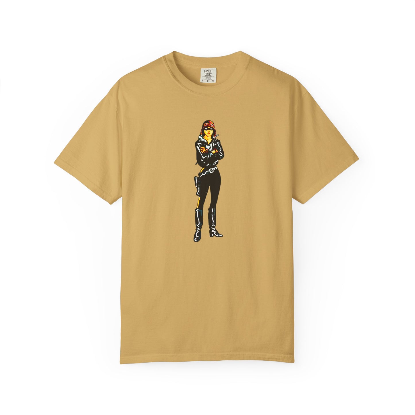 "Biker Girl Cop" Cool Tee Design | Stylish & comfortable with cool tee design for men & women.