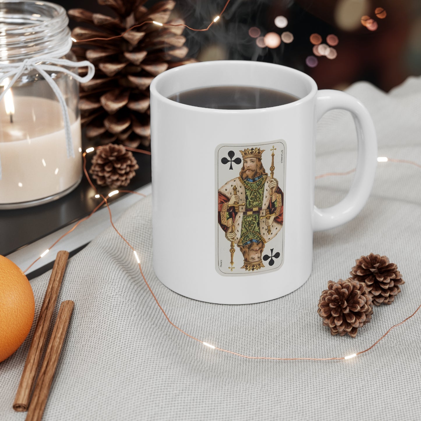"King of Clubs" Mug | Stylish & Cool