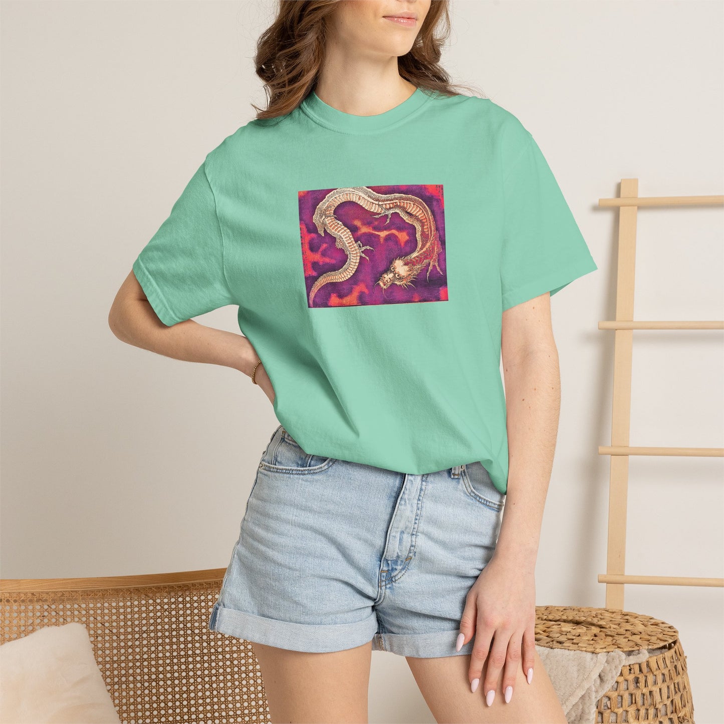 "Pop Art Dragon" tee | Stylish & comfortable with cool tee design for men & women.