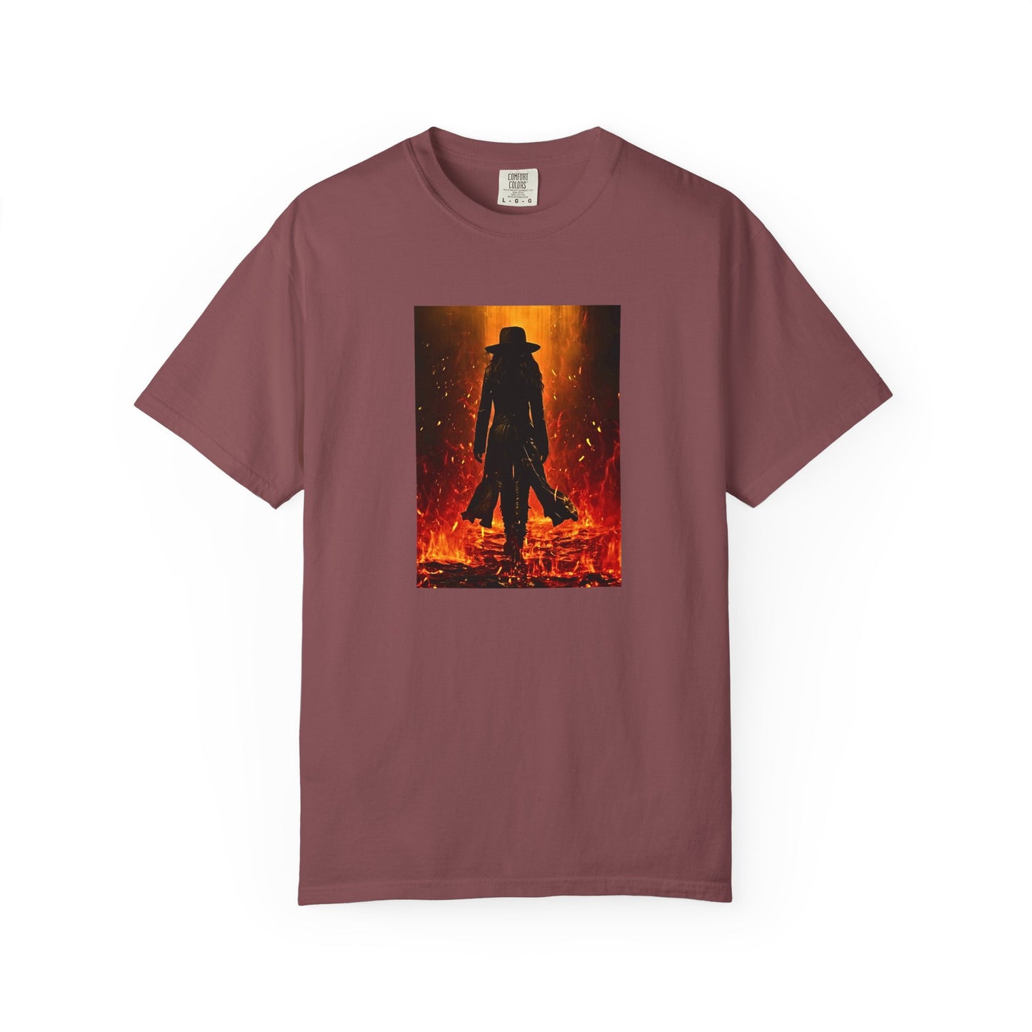 "Girl on Fire" Cool Tee | Stylish & comfortable with cool tee design for men & women.