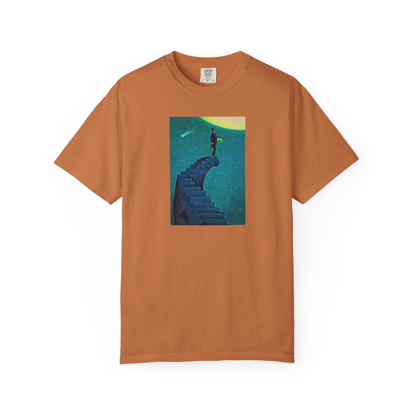 "Stairway to the Moon" | Stylish & comfortable with cool tee design for men & women.