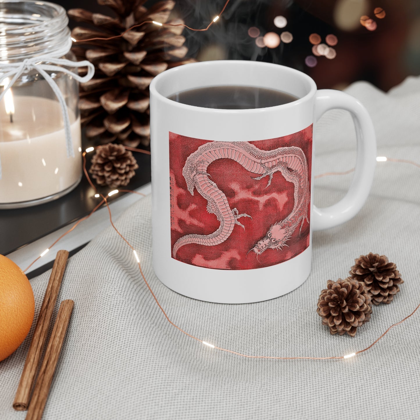 "Red Dragon: Mug Design | Style & Class