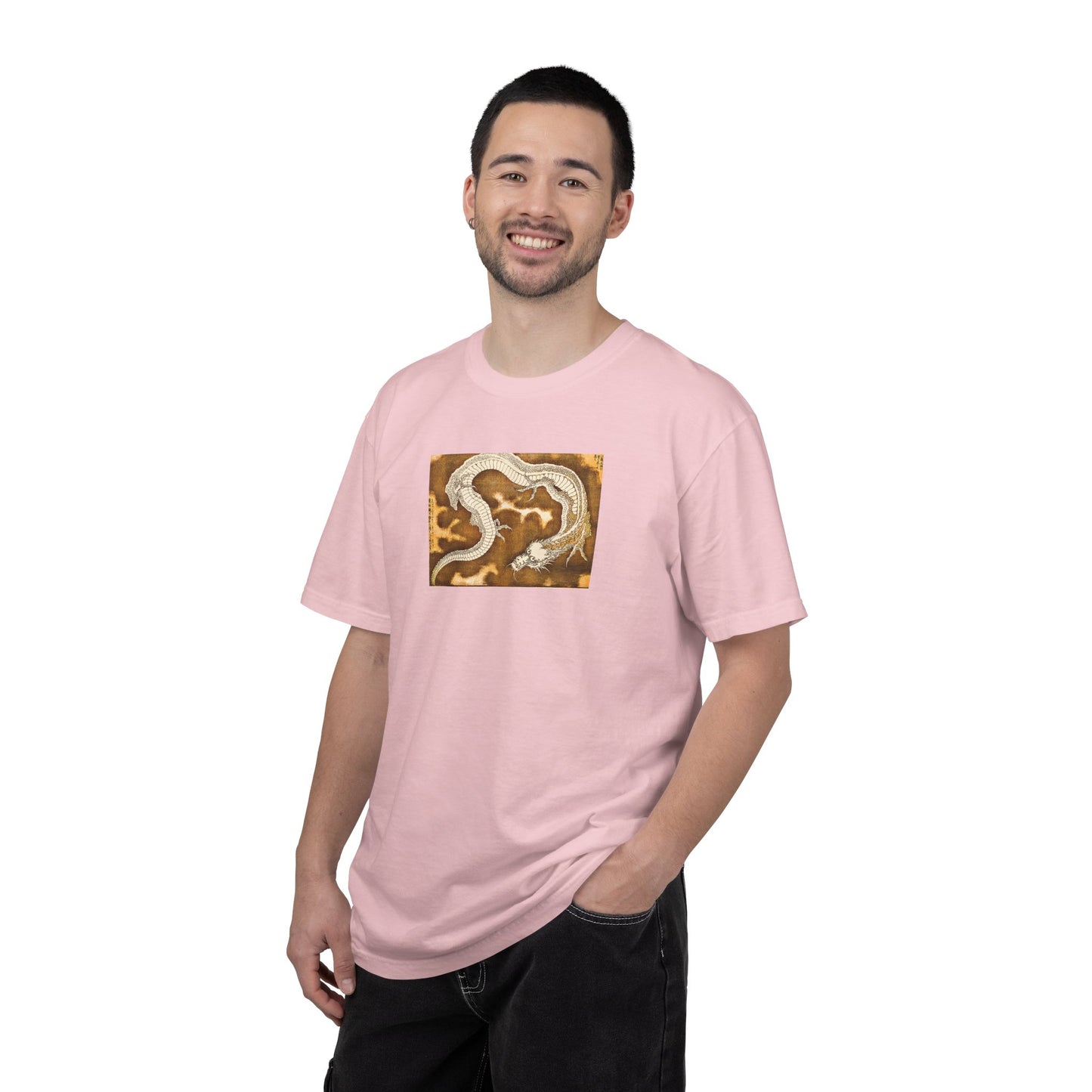 "Gold Dragon" tee | Stylish & comfortable with cool tee design for men & women.