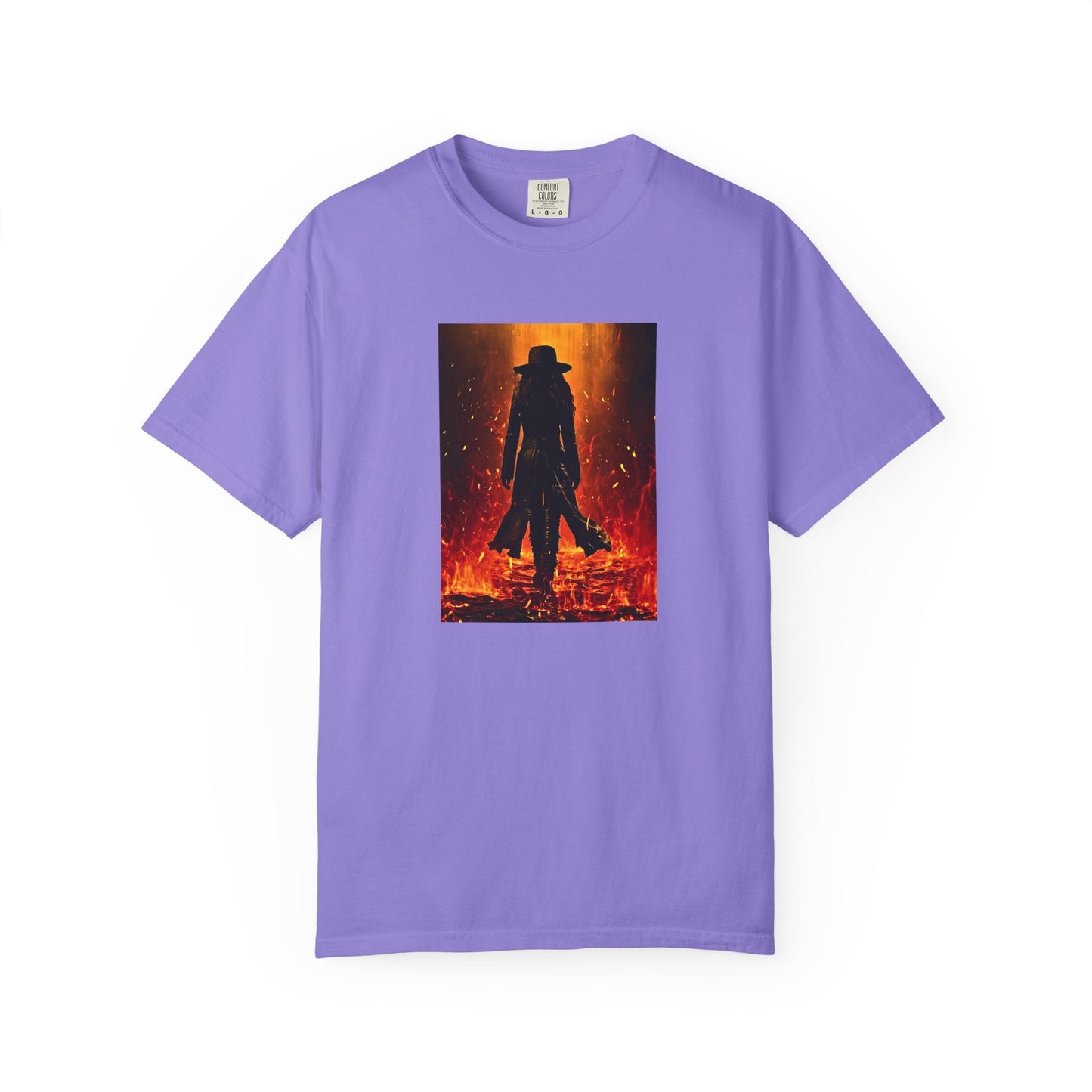 "Girl on Fire" Cool Tee | Stylish & comfortable with cool tee design for men & women.