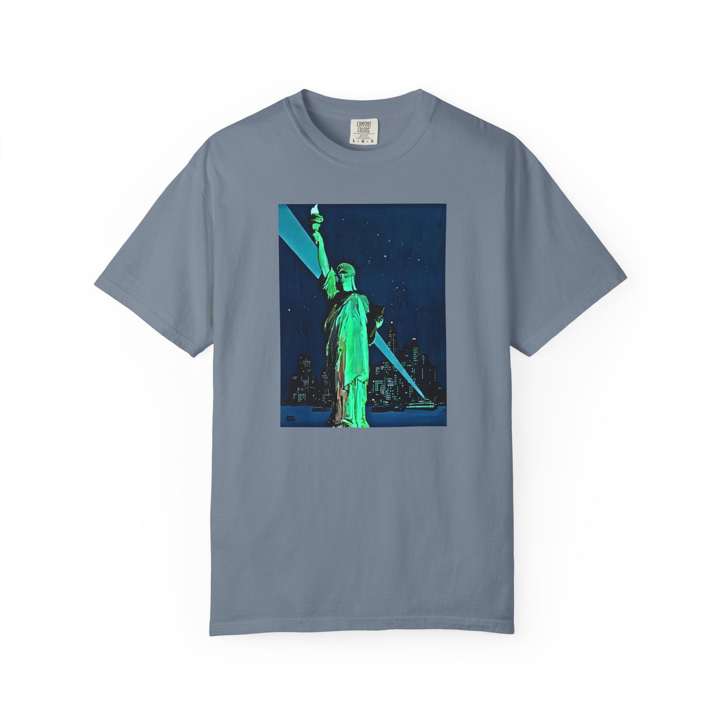 "Lady Liberty" Cool Tee | Stylish & comfortable with cool tee design for men & women.