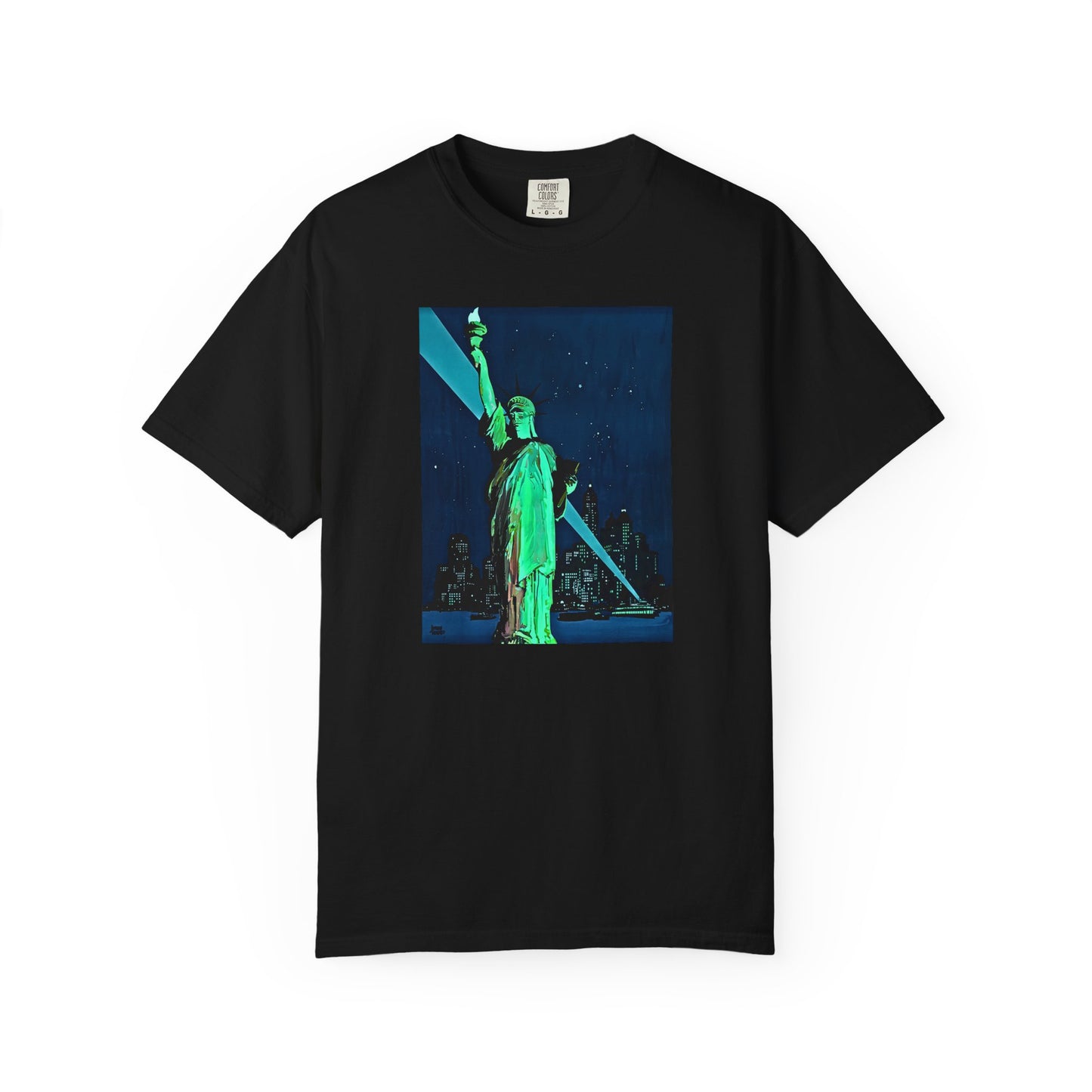 "Lady Liberty" Cool Tee | Stylish & comfortable with cool tee design for men & women.