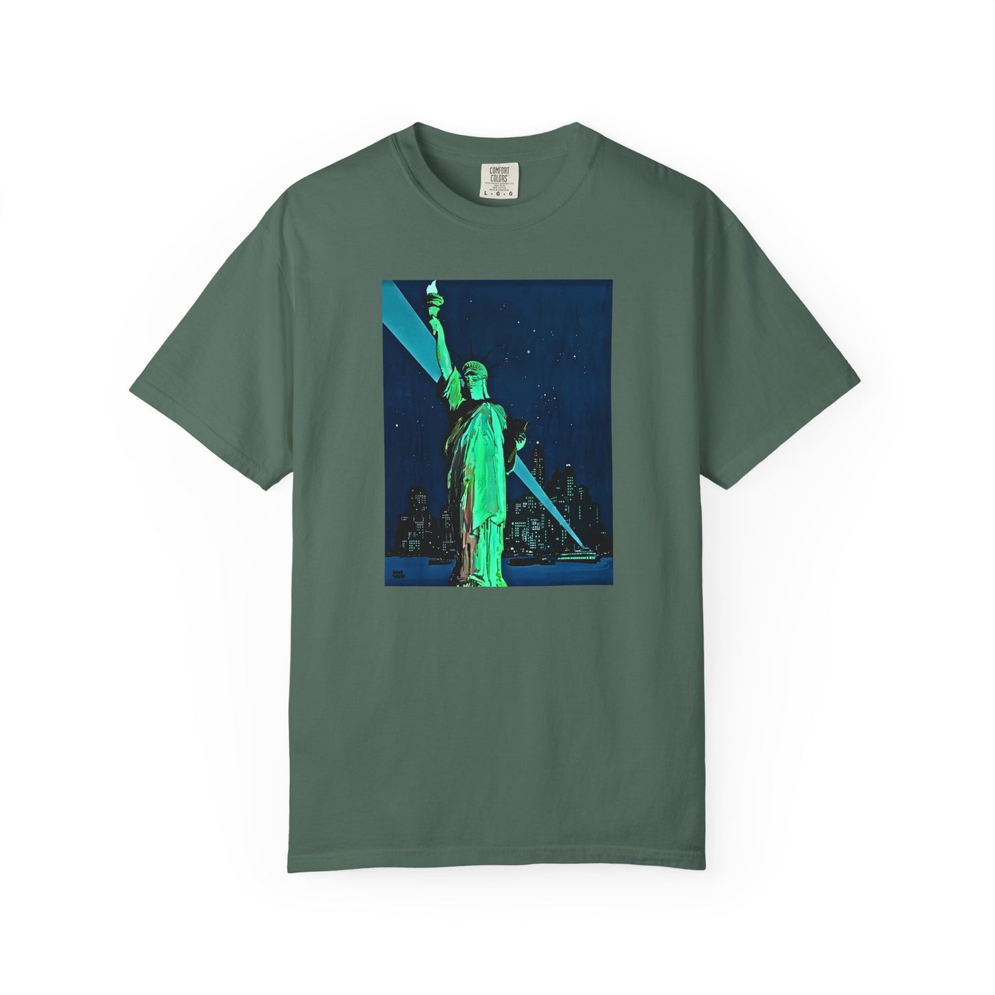 "Lady Liberty" Cool Tee | Stylish & comfortable with cool tee design for men & women.
