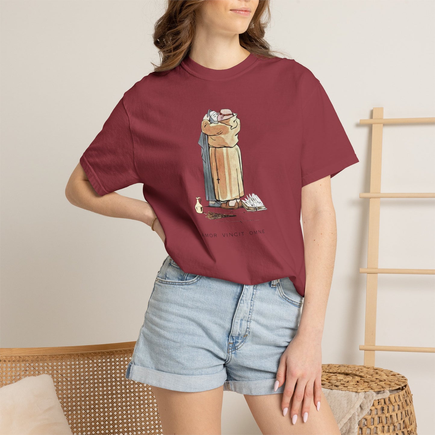 "Love Conquers All" tee | Stylish & comfortable with cool tee design for men & women.