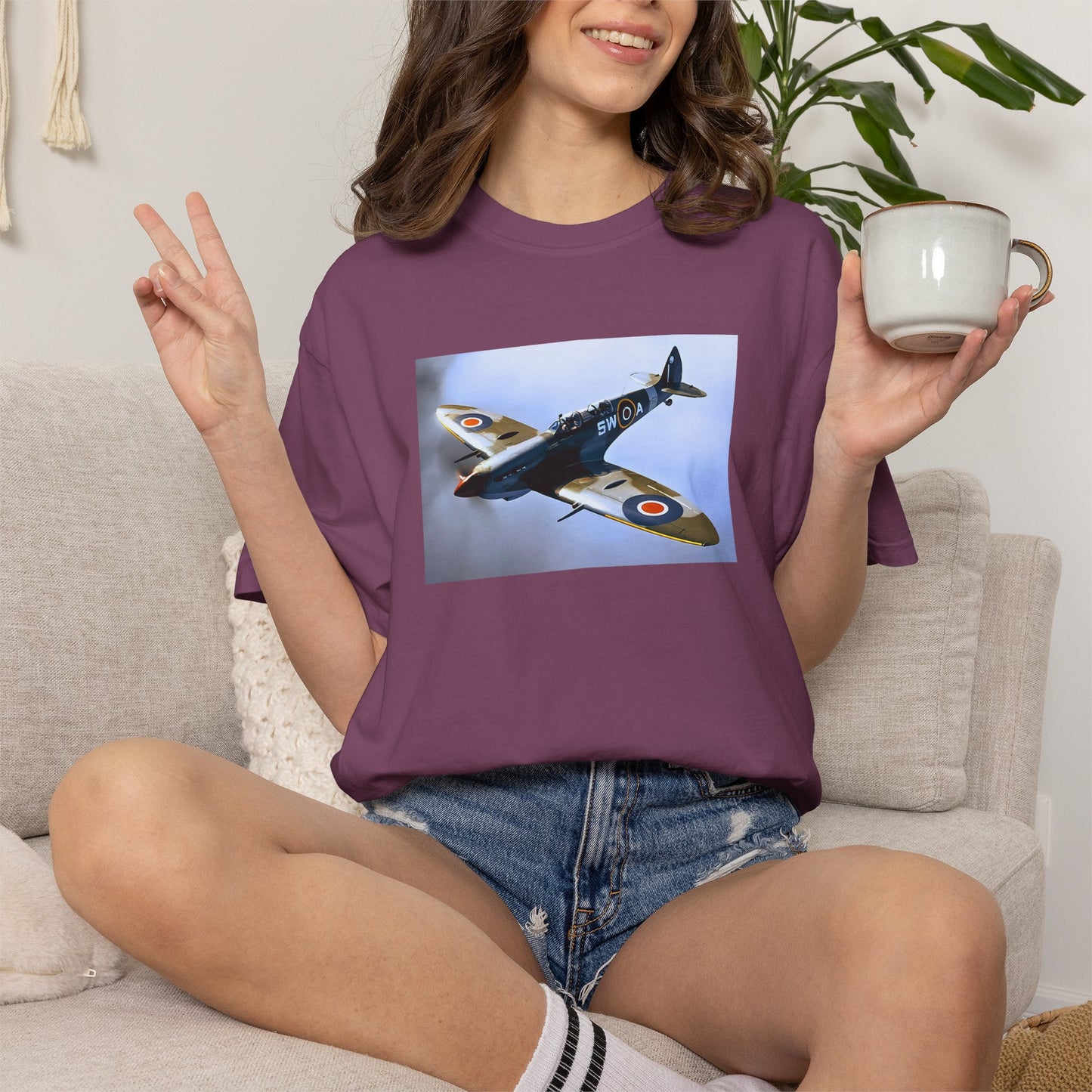 The "Spitfire" Cool Tee | Stylish & comfortable with cool tee design for men & women.