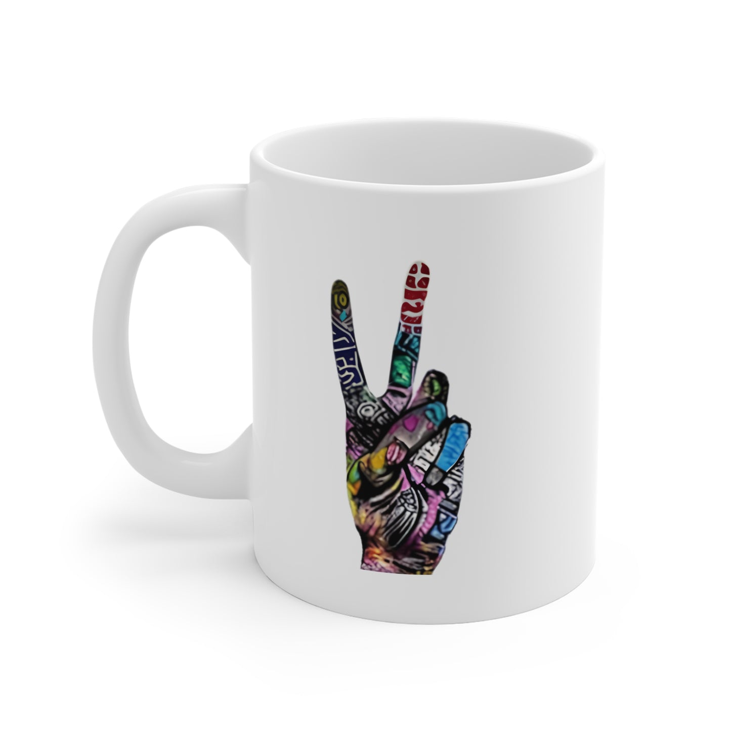 "Peace Sign" Mug Design | Style & Class