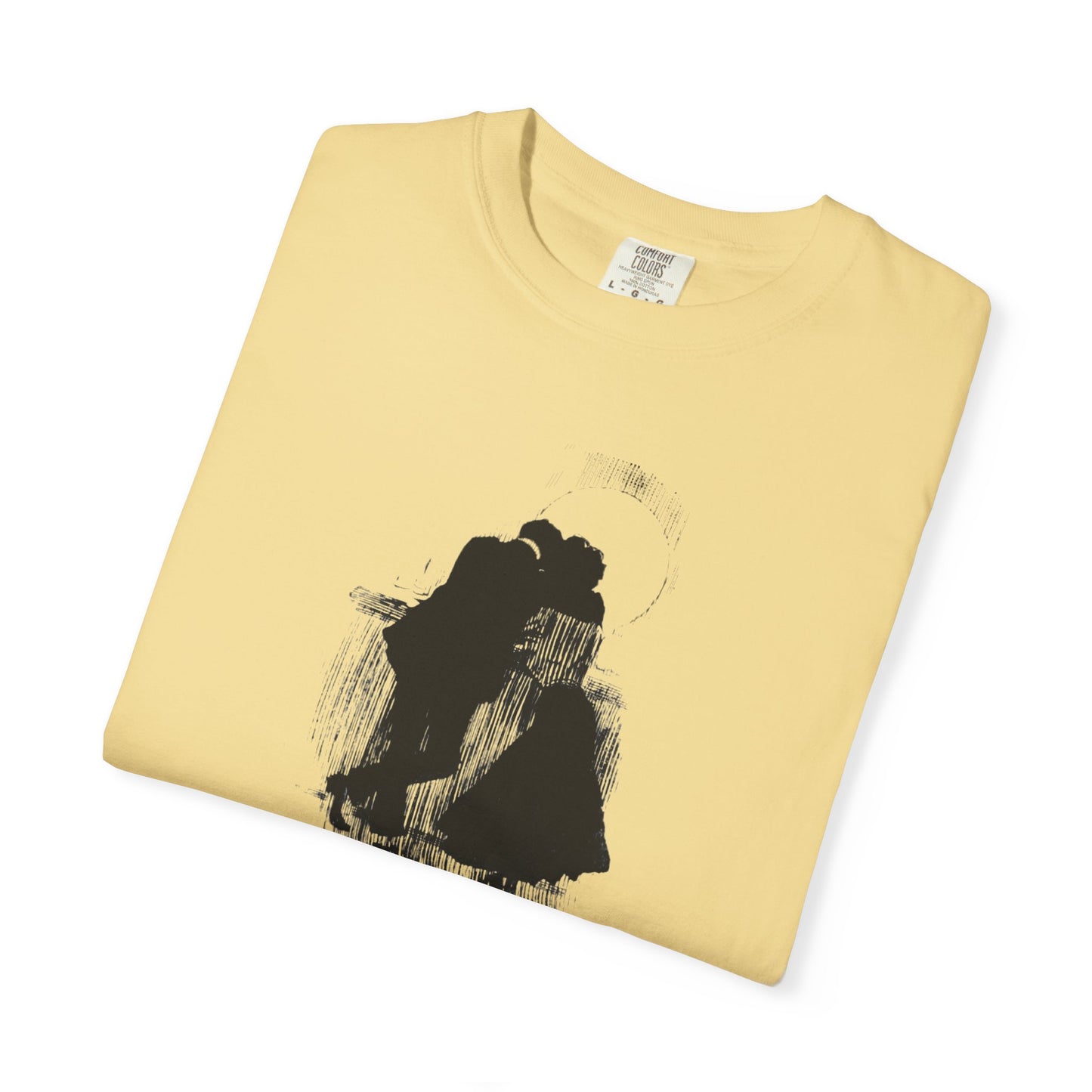 "Lovers on the Deck - Dusk Silhouette"|Tee Design   Stylish & comfortable with cool tee design for men & women.
