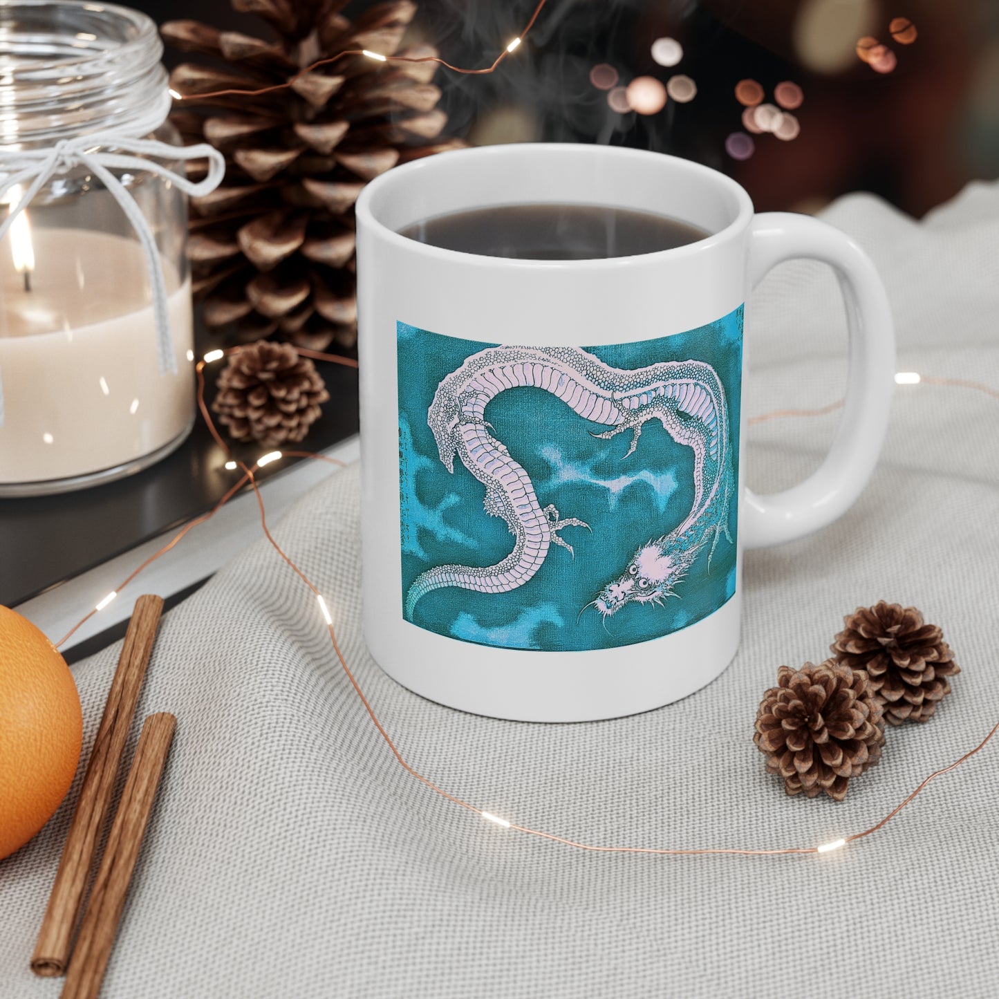"Green Dragon" Mug Design | Style & Class