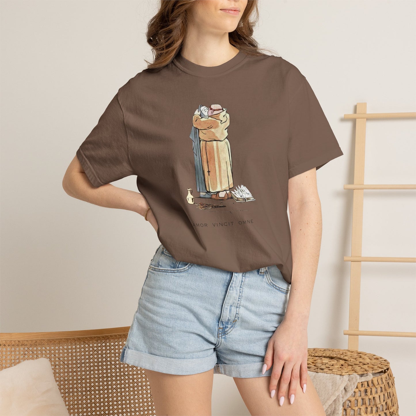 "Love Conquers All" tee | Stylish & comfortable with cool tee design for men & women.