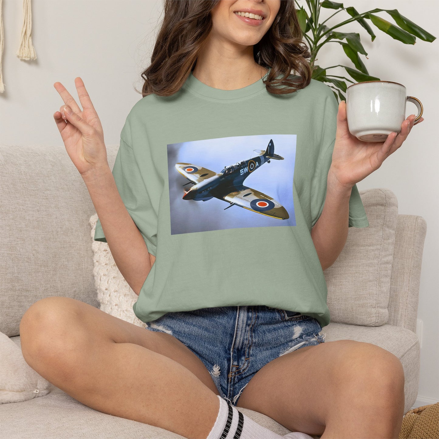 The "Spitfire" Cool Tee | Stylish & comfortable with cool tee design for men & women.
