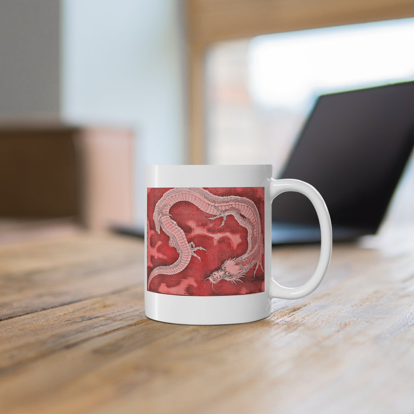 "Red Dragon: Mug Design | Style & Class