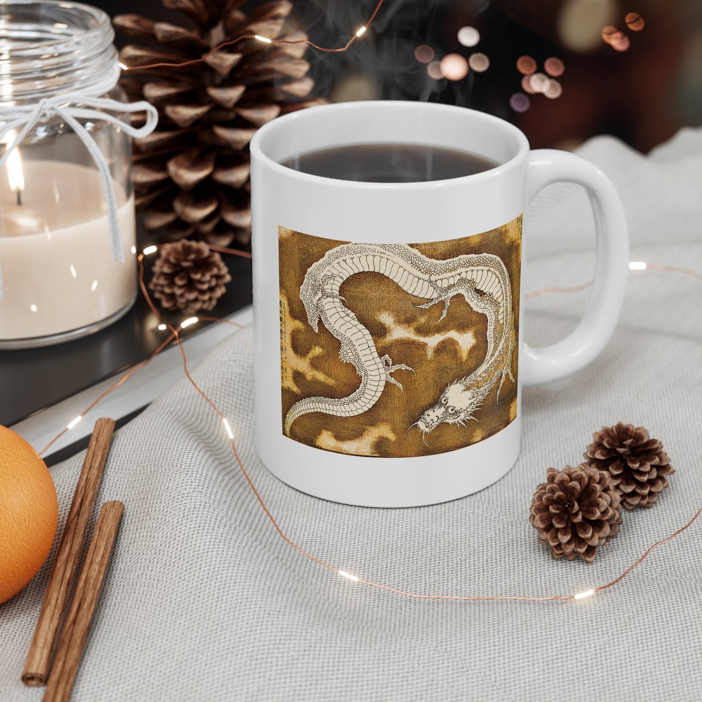 "Gold Dragon" Mug | Stylish & Cool
