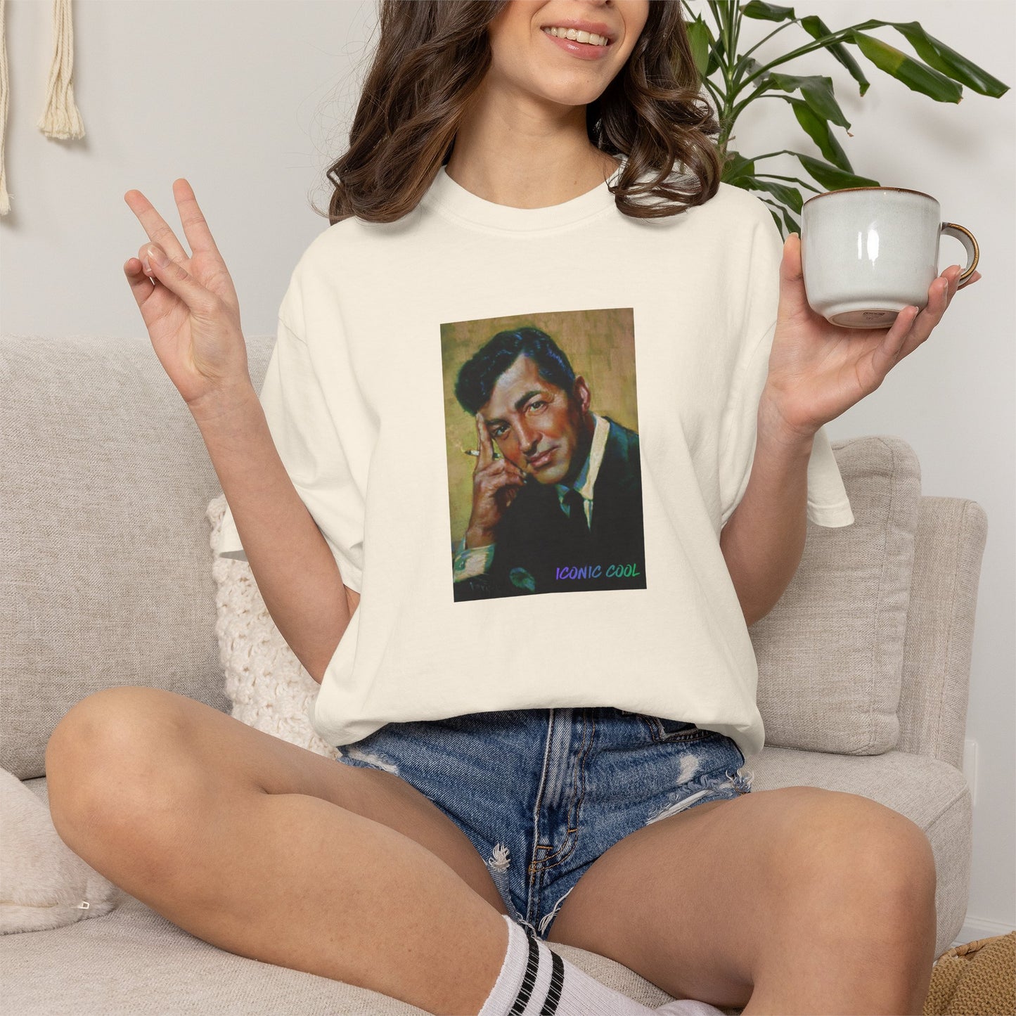 Iconic "Dean Martin" tee | Stylish & comfortable with cool tee design for men & women.