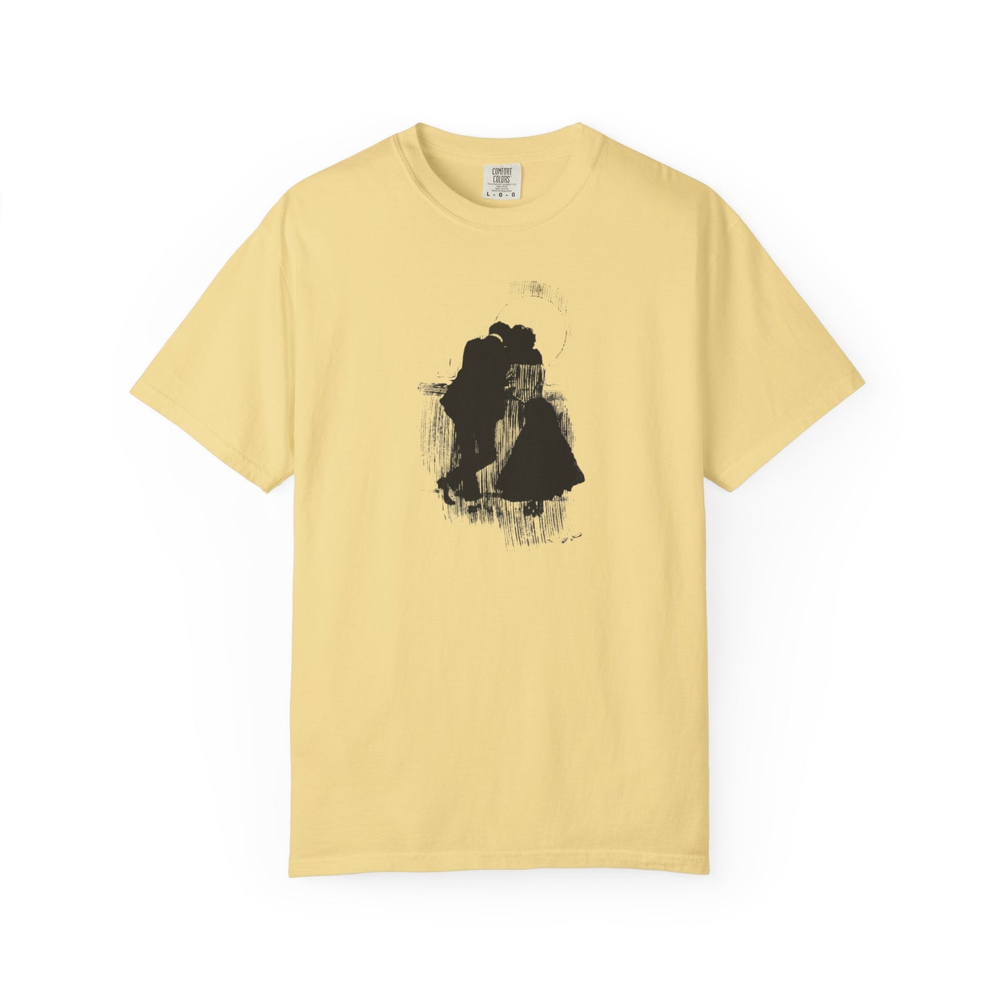 "Lovers on the Deck - Dusk Silhouette"|Tee Design   Stylish & comfortable with cool tee design for men & women.
