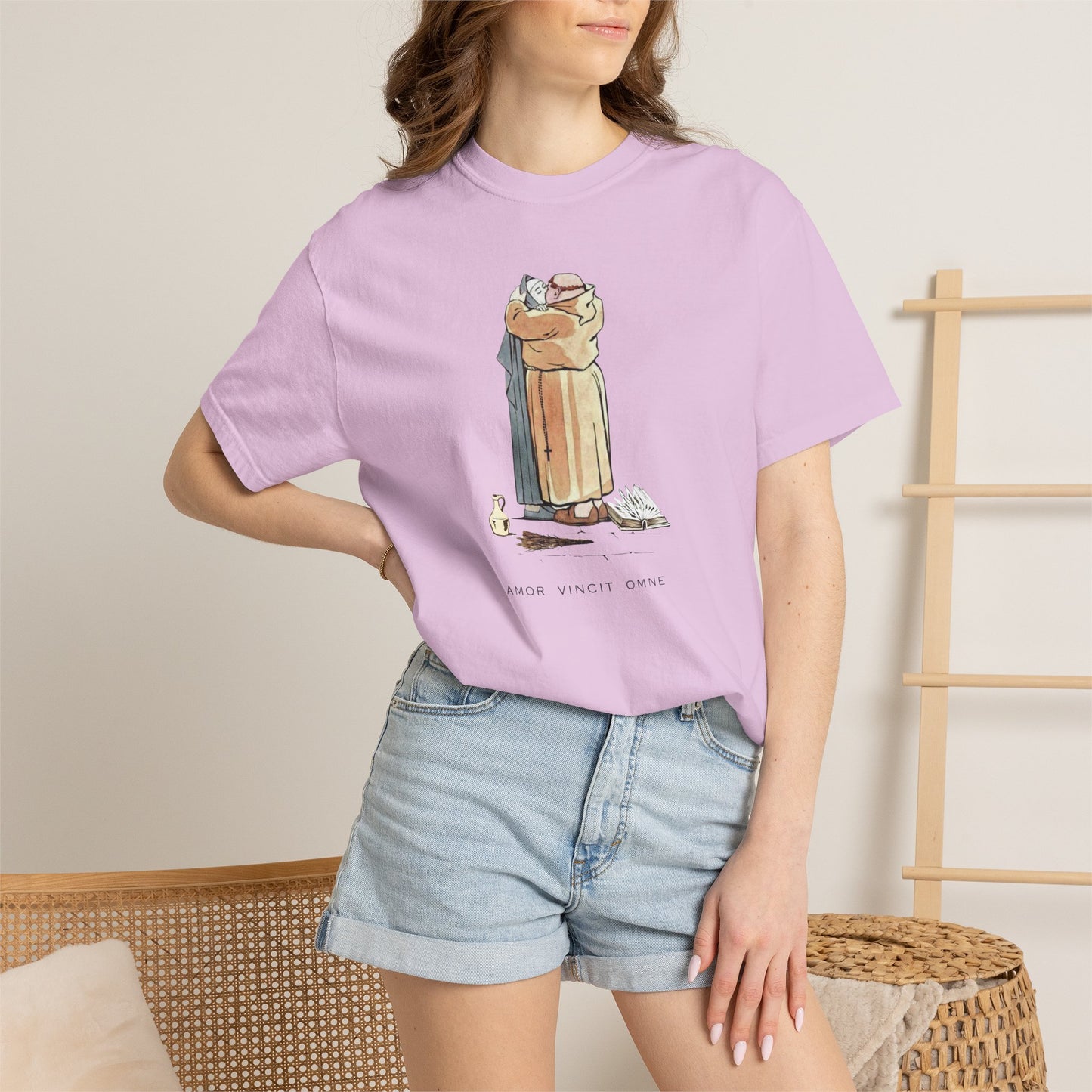 "Love Conquers All" tee | Stylish & comfortable with cool tee design for men & women.