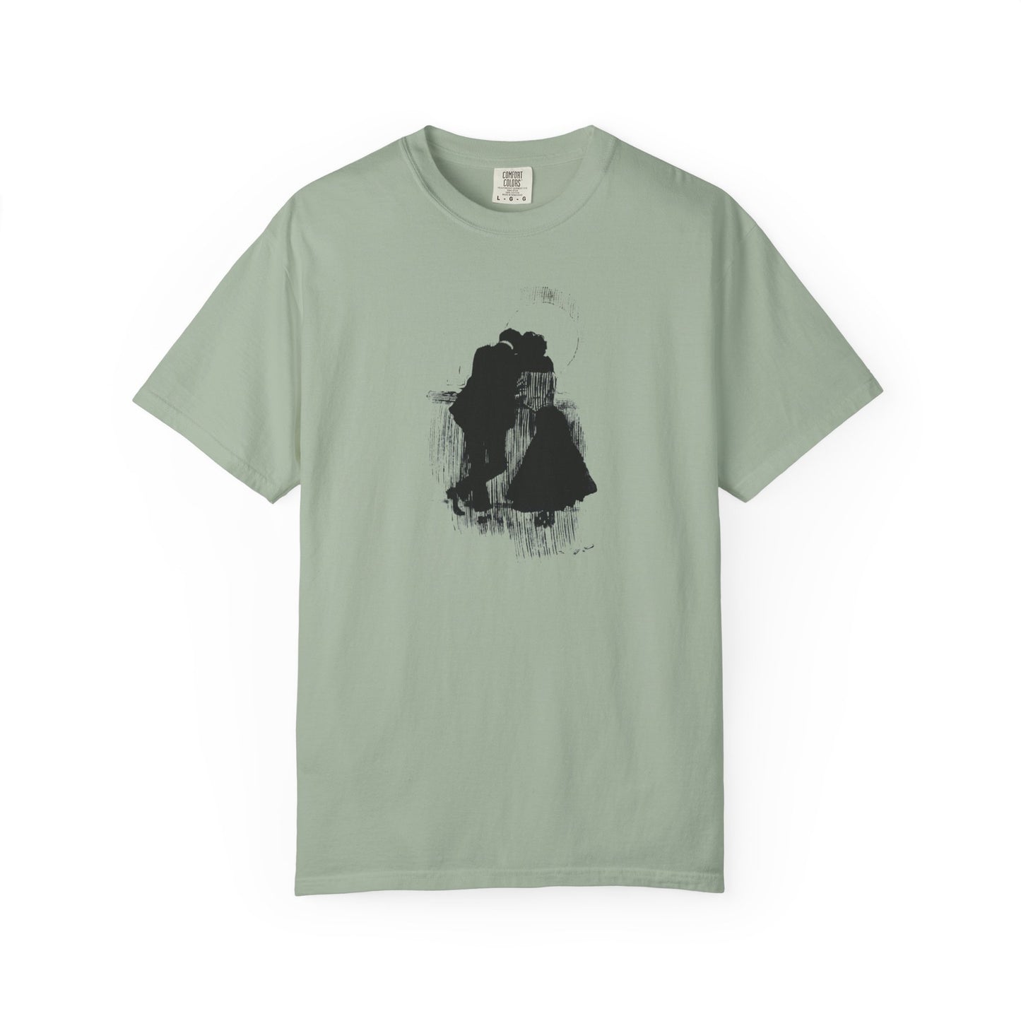"Lovers on the Deck - Dusk Silhouette"|Tee Design   Stylish & comfortable with cool tee design for men & women.