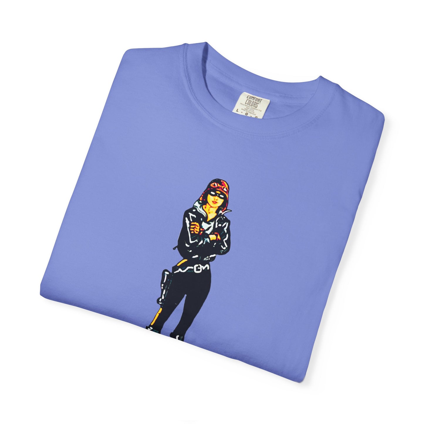 "Biker Girl Cop" Cool Tee Design | Stylish & comfortable with cool tee design for men & women.