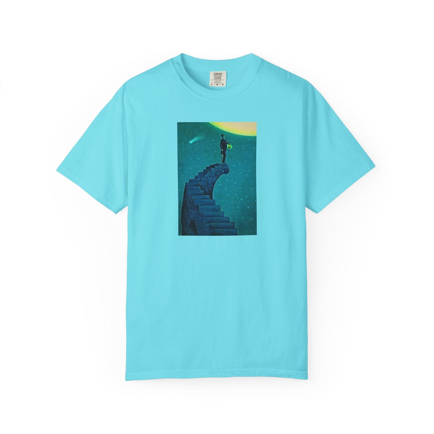 "Stairway to the Moon" | Stylish & comfortable with cool tee design for men & women.
